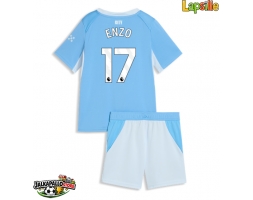 Manchester City Enzo Fernandez #17 Kotipaita Lapsille 2026-27 Lyhythihainen (+ shortsit) Manchester City Enzo Fernandez #17 Kotipaita Lapsille 2026-27 Lyhythihainen (+ shortsit)